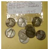 Lot 36, War Nickels 35% Silver