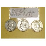Lot 40, Franklin Half Dollars