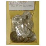 Lot 46, 57 Silver Quarters