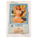 1962 R.T. Brokaw Pin-Up Calendar