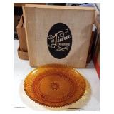 Tiara Vintage Glass Plate