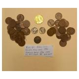 Lot 61 Assorted Old Coins