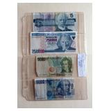 Lot 25 Canada, Turkey, Italy