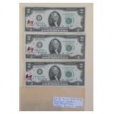 Lot 35  Postmarked w/date, In sequence