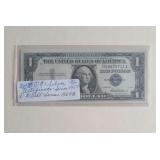 Lot 39 Two One Dollar Silver Certificates