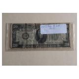 Lot 56 1934 $20.00 Bill