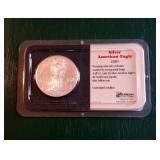 Lot 88 2001 American Eagle Silver Dollar