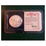 Lot 89 2002 American Eagle Silver Dollar