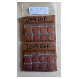 Lot 92 2009 D & P Cents