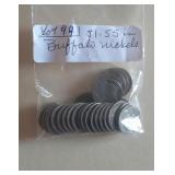 Lot99 Old Buffalo Nickels