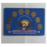 Lot 100 Shell Presidential Collector Coins