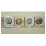 Lot 133 Walking Liberty Half Dollars