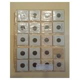 Lot 145 Sheet of Steel War Cents 1943