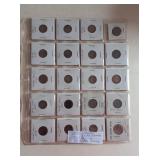 Lot 146 Wheat Cents. Includes one mint error