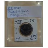 Lot 149 Braided Hair Large Cent 1848
