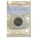 Lot 150 Liberty Large Cent 1850