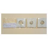 Lot 162 Three U.S. Filipinos Centavos
