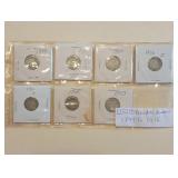 Lot 170 Seven Barber Dimes
