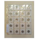 Lot 172 Twenty Jefferson Nickels