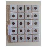 Lot 182 Twenty Indian Head Cents