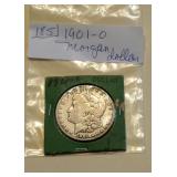 Lot 185 Morgan Silver Dollar 1901 O