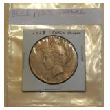 Lot 200 Peace Silver Dollar 1923