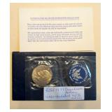 Lot 215 Eisenhower 1971 40% Silver Dolar