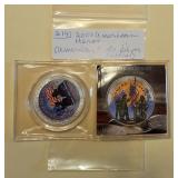 Lot 219 American Heroes Silver Dollar 2001