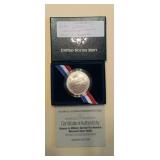 Lot 221 Women in Military Silver Dollar 1994