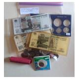 Lot 227 Misc. Foreign Coins/Currency