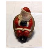 Vintage Sleeping Santa Bank