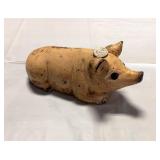 Large Cast Iron Pig Bank