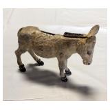 Cast Iron Donkey Bank