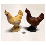 Cast Iron Chicken Banks