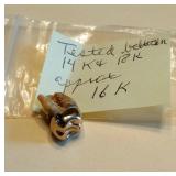 Gold Tooth.  Approx 16K