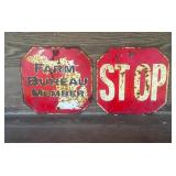Michigan Farm Bureau Stop Signs