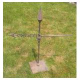 Top part of weathervane