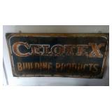 Vintage Celotex Advertising Sign