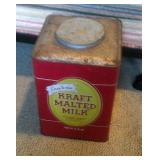 Kraft Malted Milk Tin