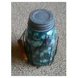 Vintage Jar filled with old buttons