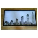 Vintage Skyscraper Scene