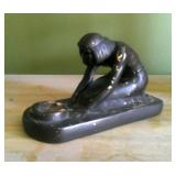 Art Deco Nude Lady Ashtray