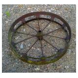 Antique Car Wheel