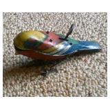 Vintage German Wind-Up Bird