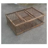 Wood Chicken Crate