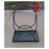 Tube Fireplace Log Holder