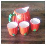 Vintage Japan Pitcher & Mugs