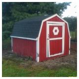 8 by 10 Storage Barn