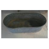 Antiwue Galvanized Double Tub