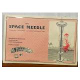 Lot 10  Space Needle Paper Model